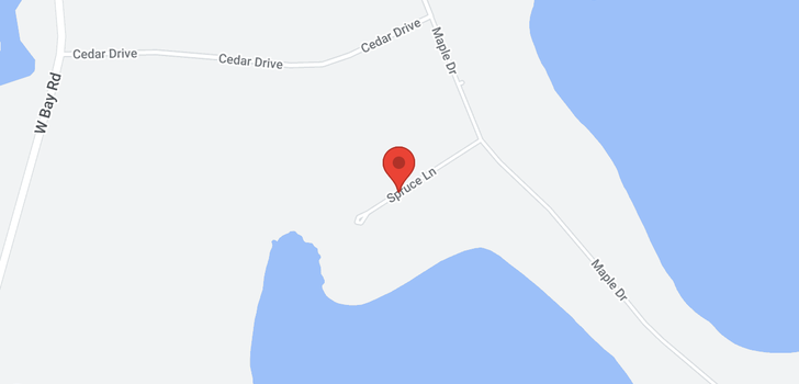 map of Spruce Lane|Cape George Estates